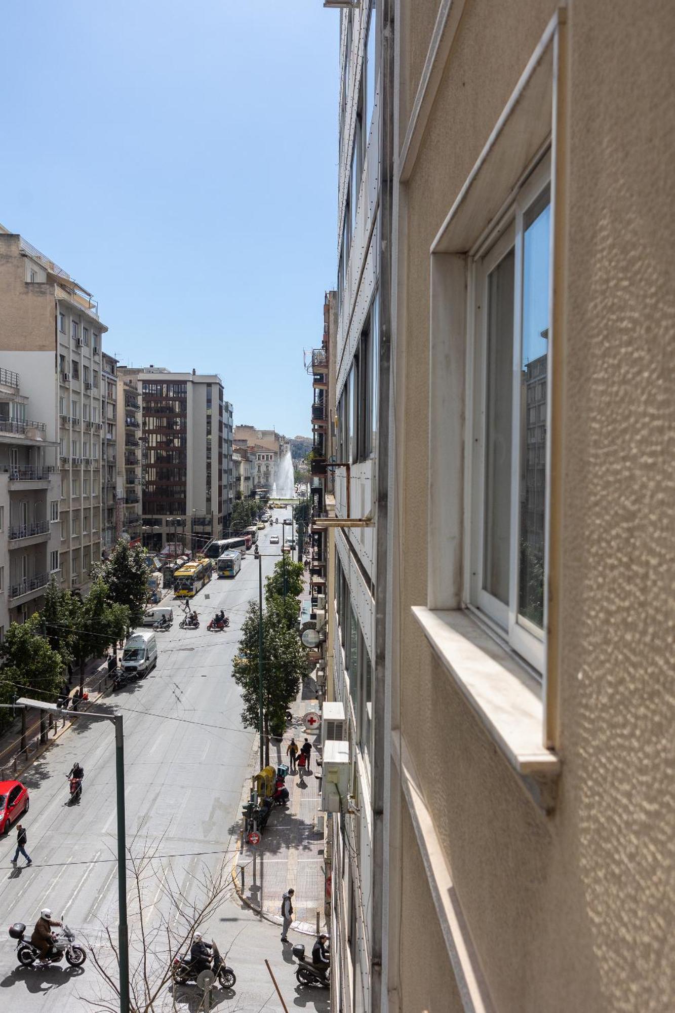 Acropolis View 4-Bd Central Apartment Atenas Exterior foto